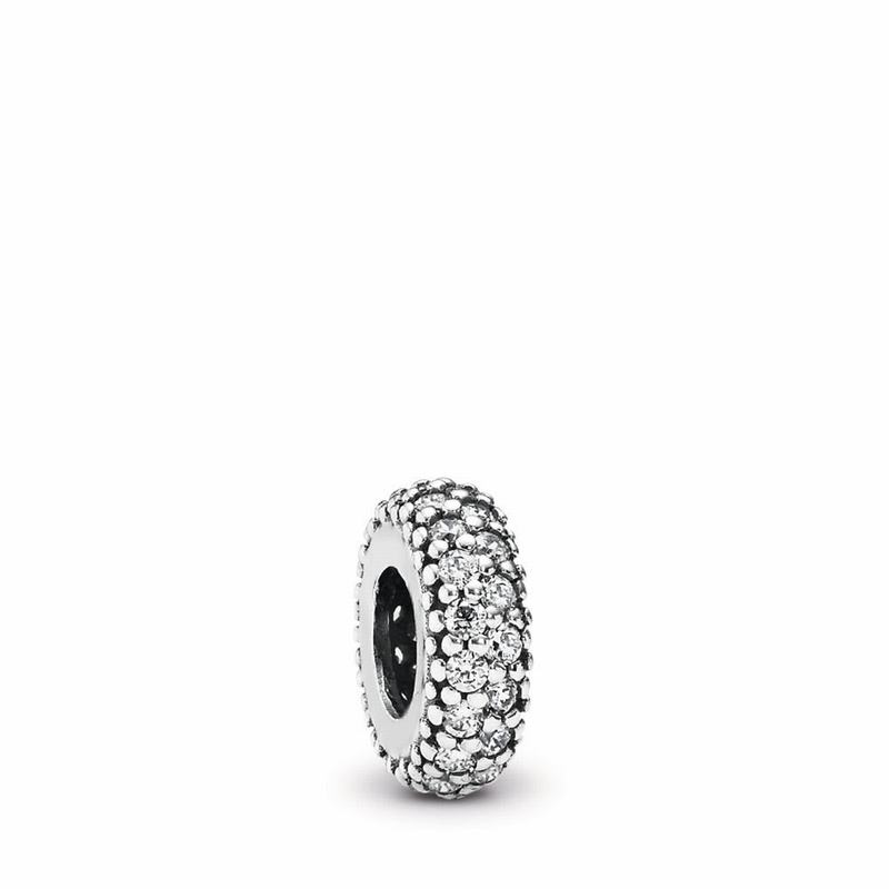 Pandora Inspiration Within Spacer Charm - Sterling Silver/Cubic Zirconia - Canada | LD2527ZL